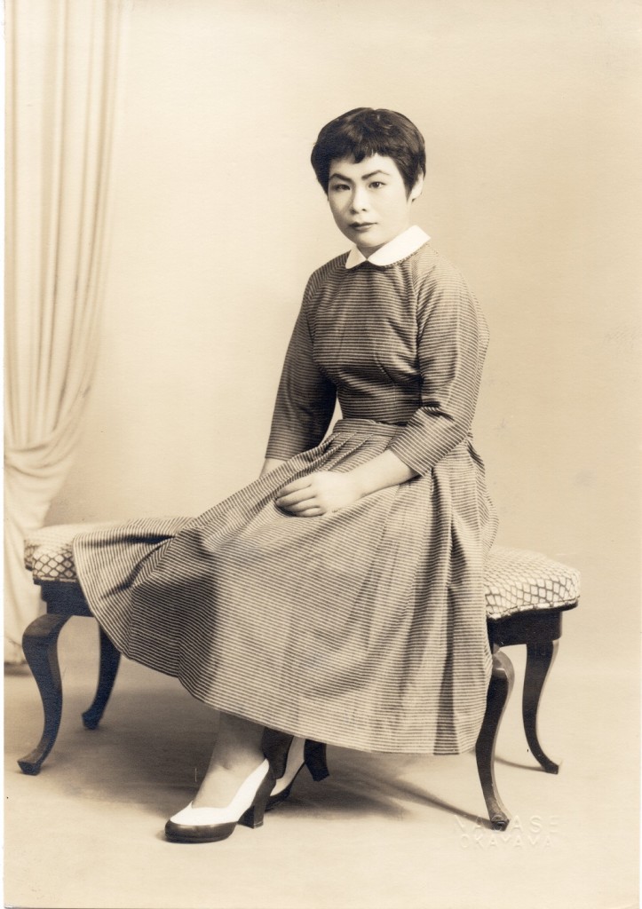 昭和9年生まれの母、自称ハタチの時のお見合い写真