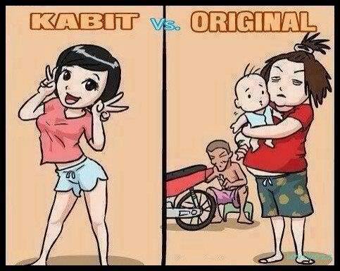 Kabit(愛人) vs Original(本妻)