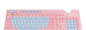 ピンク色のメカニカルゲーミングキーボードROG Strix Flare PNK LTD